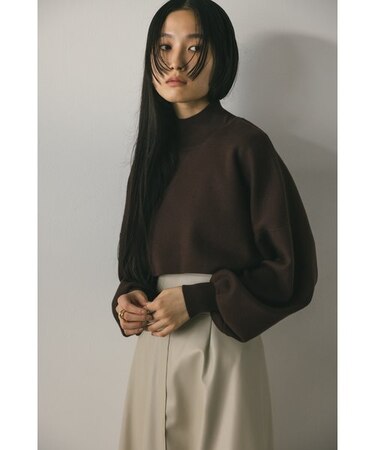 ウォッシャブルレイヤードニット