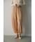 シアーニットバルーンパンツ
