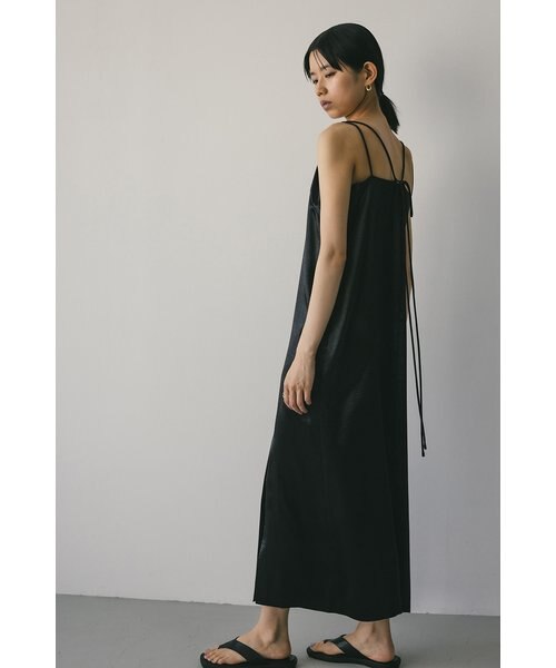 サスペンダーキャミワンピース ADAM ET ROPE'｜【WEB限定】フロントジップギャザーキャミ