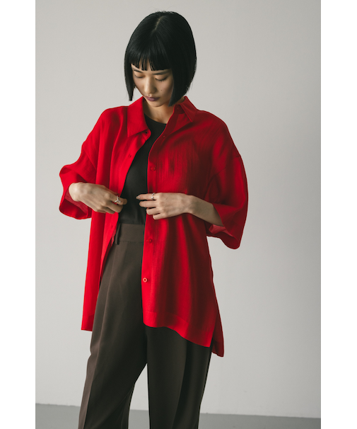 シアーボクシーシャツ