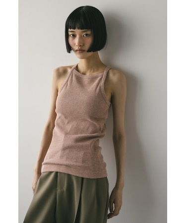 カップ付きスクエアキャミソール