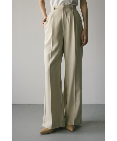 ワイドストレートタックパンツ｜スタイルミキサーの通販｜&mall