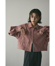 ワイドポケットシャツジャケット