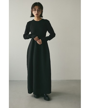 フォルムニットワンピース フォルムニットワンピースを使った人気ファッションコーディネート - WEAR