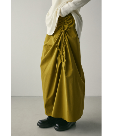 サイドギャザースカート