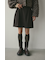 ツイードコクーンミニスカートパンツ