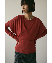 カシュクールベストセットニット