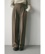 グレンチェックワイドパンツ