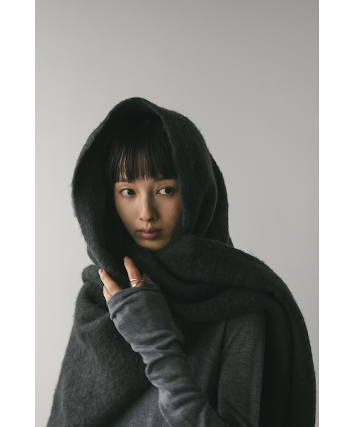 フリンジワイドマフラー