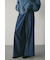 フロントカシュクールワイドパンツ