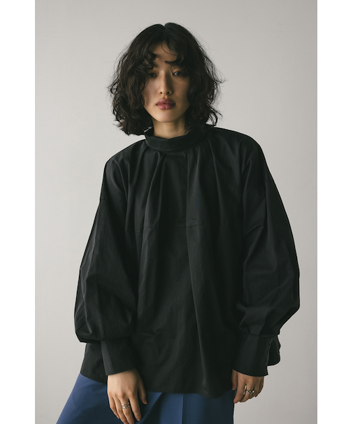 2WAYカラーコクーンブラウス