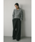 ビッグカラーアンサンブルニットカーデ