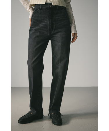 カットオフセンタープレスデニム