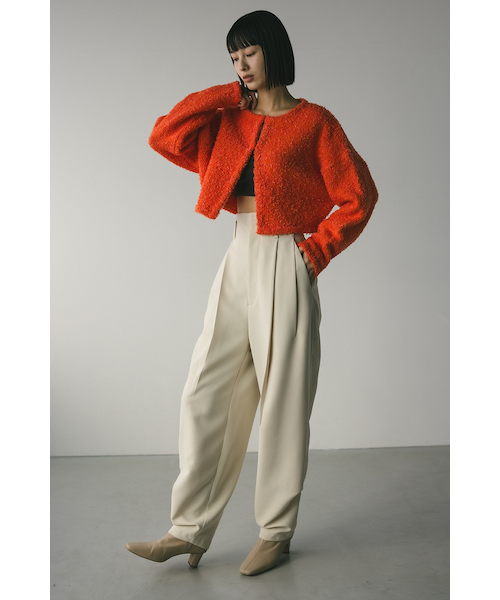 h*i様 【定価3万円】BATONER リブ編み　ニットカーデ men SUMMER KNIT V NECK CARDIGAN | BATONER(バトナー