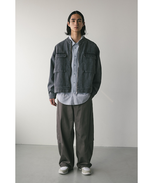 デニムとブレザーのミックスジャケット 30550010-1.jpg