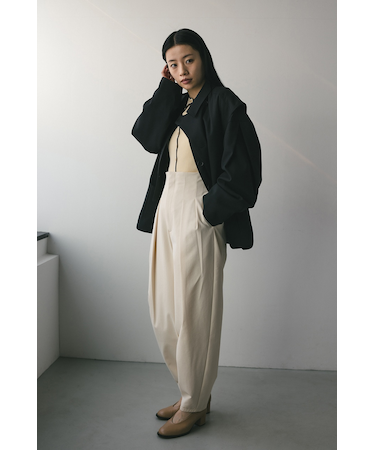 バックリボンフォルムパンツ