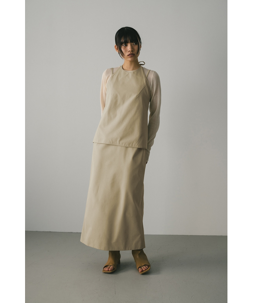 ホルターセットキャミワンピース