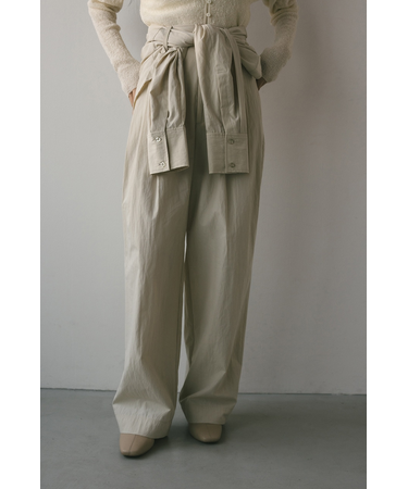 シャツベルトパンツ