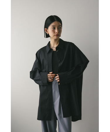 レイヤースリーブオーバーシャツ