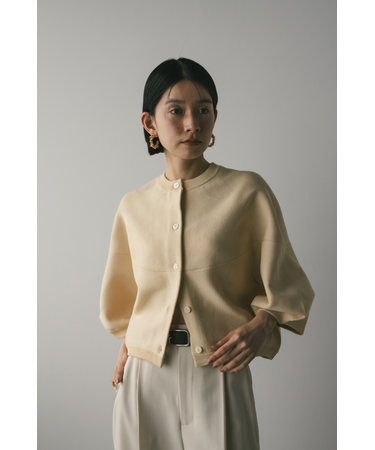 パネルフォルムカーディガン