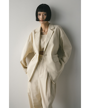 リネンミックステーラードジャケット