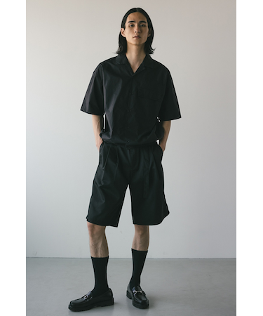 フロントベルトハーフパンツ