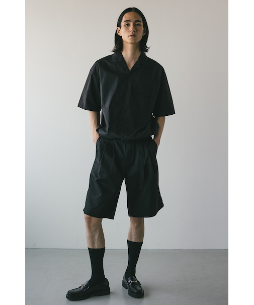 フロントベルトハーフパンツ