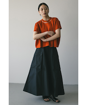 ネックシアーニットトップ