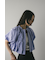 ギャザーショートブラウス