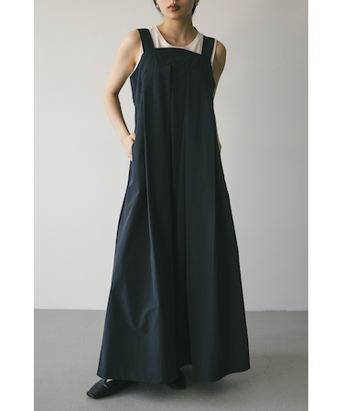 サイドパネルフレアワンピース