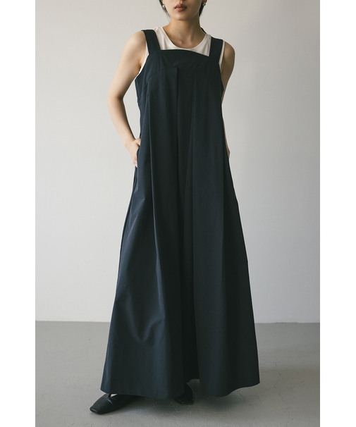 サイドパネルフレアワンピース