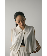 コンフォートヘムギャザートップ