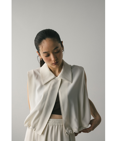 コンフォートヘムギャザートップ