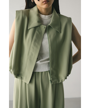 コンフォートヘムギャザートップ