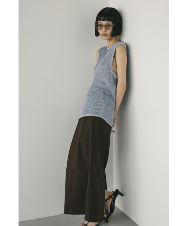 グロスヤーンニットタンク