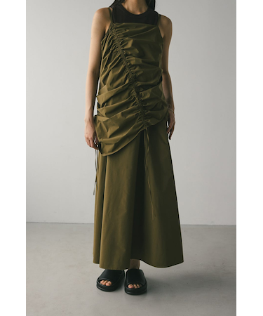 シャーリングレイヤーワンピース