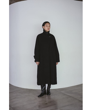 2WAYウールロングコート