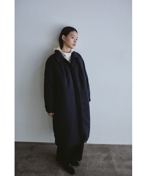 パッファーロングコート