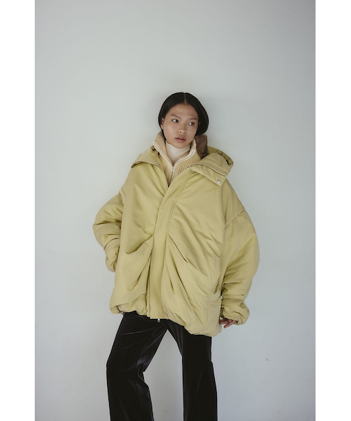 パッファーボリュームコート