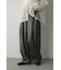 サテンワイドフォルムパンツ