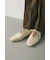 レースアップフラットシューズ