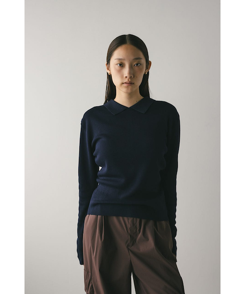 miinoriさん専用 2WAYカラーニットポロ 秋服（ニット/セーター）｜STYLEMIXER