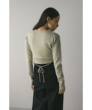 マルチWAYストリングショートニット