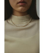 パールチェーンネックレス