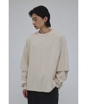 レイヤードロングスリーブT