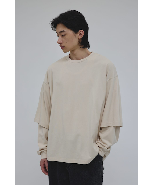 レイヤードロングスリーブT