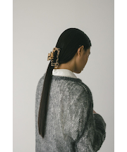 マーブルスクエアヘアクリップ