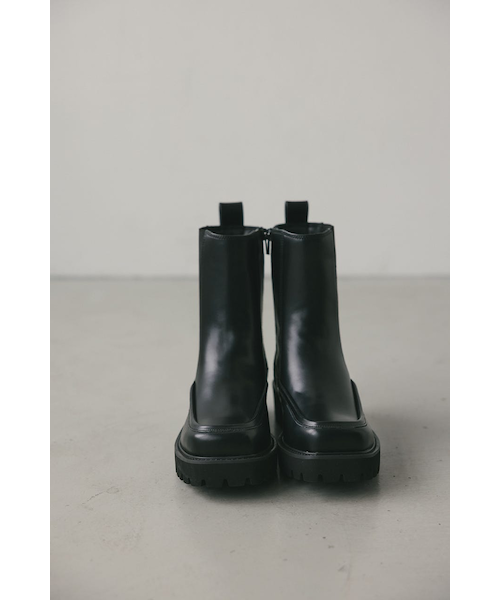 スクエアトゥミドルブーツ｜スタイルミキサーの通販｜&mall