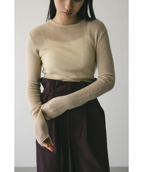 ロングスリーブソフトニット｜スタイルミキサーの通販｜&mall