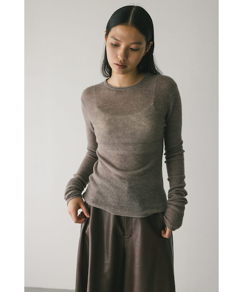 ロングスリーブソフトニット｜スタイルミキサーの通販｜&mall